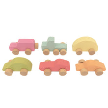 Load image into Gallery viewer, Rainbow Car Set
